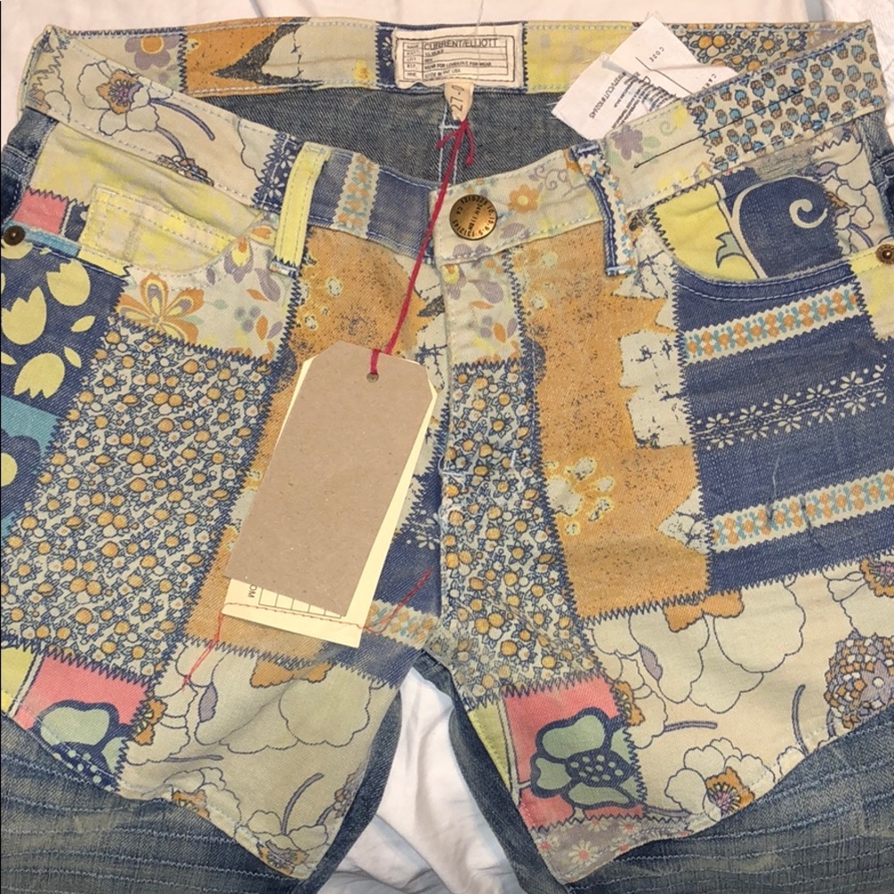 πHost Pick π₯³5/20πCurrent/Elliot patchwork jeans - Picture 8 of 8